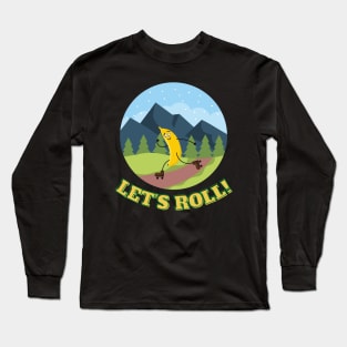 Banana Skating Long Sleeve T-Shirt